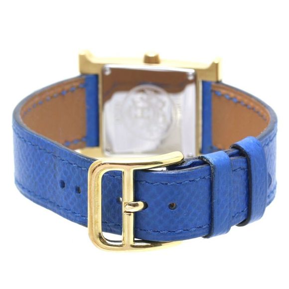 HERMES H Watch HH1.201 GP (Gold Plated) x Epson Ladies 39733 - Picture 3 of 10